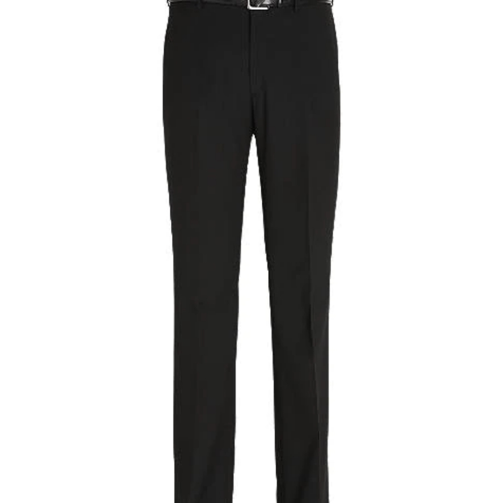 Linen Mens Flat front pants
